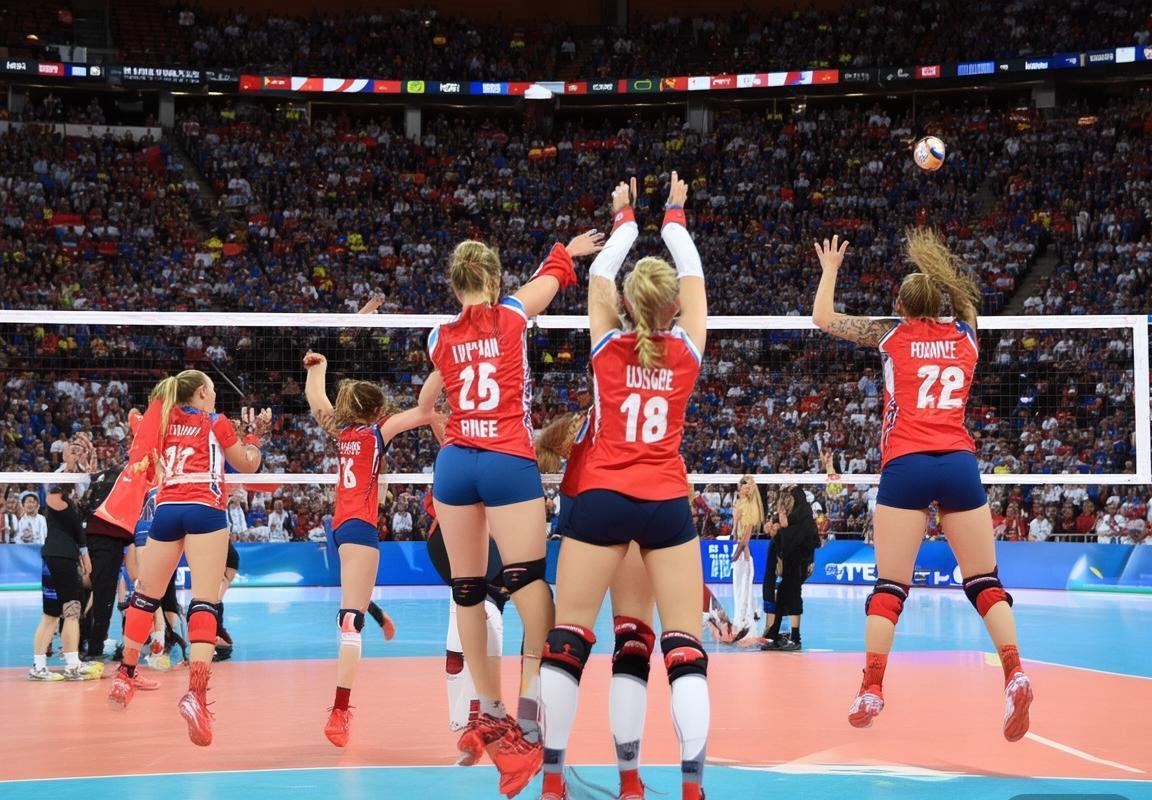 2019年俄罗斯女排战术解析：世界杯与欧锦赛巅峰对决回顾