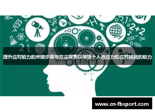 提升应对能力的关键步骤与方法探索以增强个人适应力和应对挑战的能力